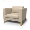 Karlstad Fauteuil Hoes Royal Bouclé 4 — Norsemaison [nm-render]