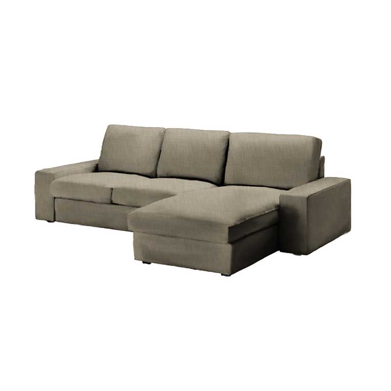 Kivik 2-Sitzer mit récamiere Bezug