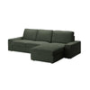 Kivik 3-zits met Chaise Longue Hoes