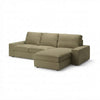 Kivik 2-zits met Chaise Longue Classic 9 — Norsemaison [nm-render]