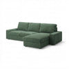 Kivik 2-zits met Chaise Longue Corduroy 11 — Norsemaison [nm-render]