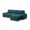 Kivik 2-zits met Chaise Longue Corduroy 15 — Norsemaison [nm-render]