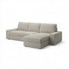 Kivik 2-zits met Chaise Longue Corduroy 4 — Norsemaison [nm-render]