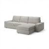 Funda para sofá de 2 plazas Kivik con chaise longue