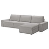Kivik 3-zits met Chaise Longue Hoes