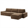 Kivik 3-zits met chaise longue hoes Caramel #10 — Norsemaison [nm-render]