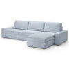 Kivik 3-zits met Chaise Longue Hoes Imperia 5 — Norsemaison [nm-render]