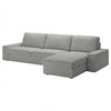 Kivik 3-zits met Chaise Longue Hoes Imperia 6 — Norsemaison [nm-render]