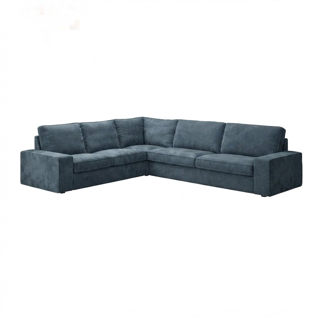 Kivik 5-zits Hoekbank Corduroy 20 — Norsemaison [nm-render]