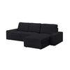 Kivik 3-zits met Chaise Longue Hoes