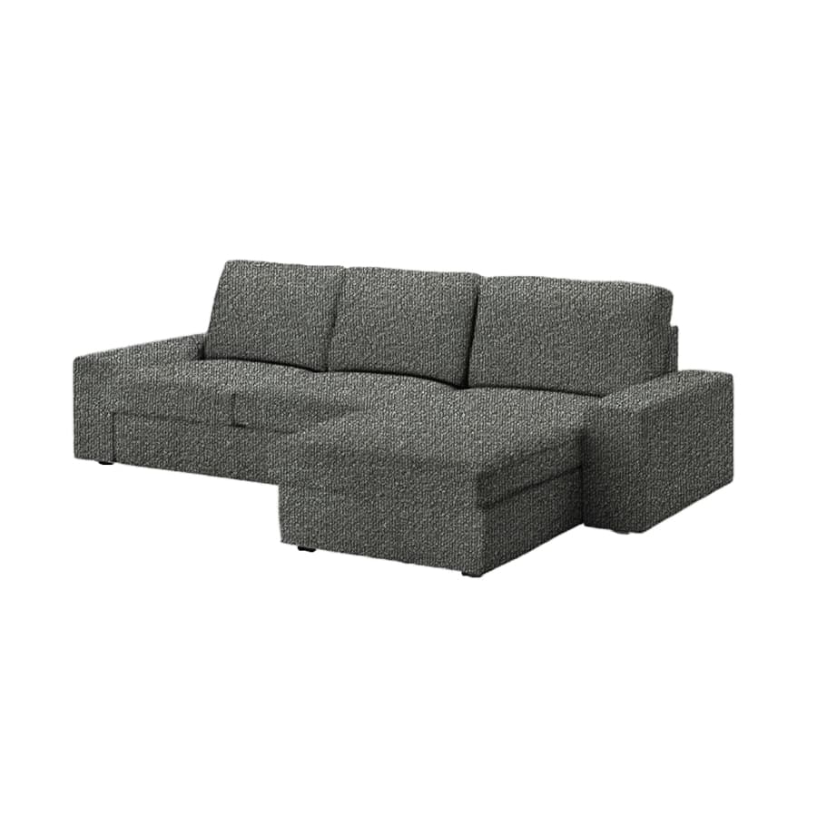 Kivik 2-Sitzer mit récamiere Bezug