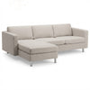 Landskrona 3-zits met chaise longue links Hoes Imperia 2 — Norsemaison [nm-render]