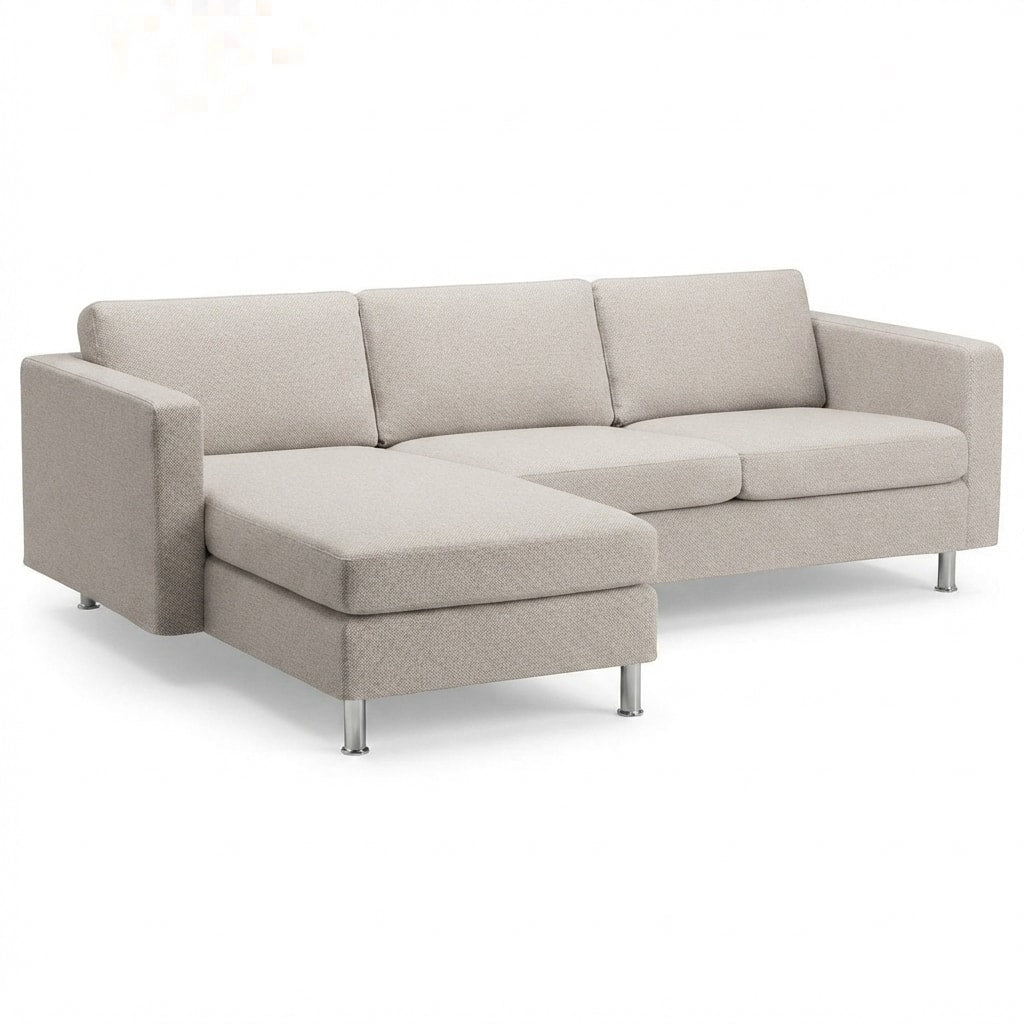 Landskrona 3-zits met chaise longue links Hoes Imperia 2 — Norsemaison [nm-render]