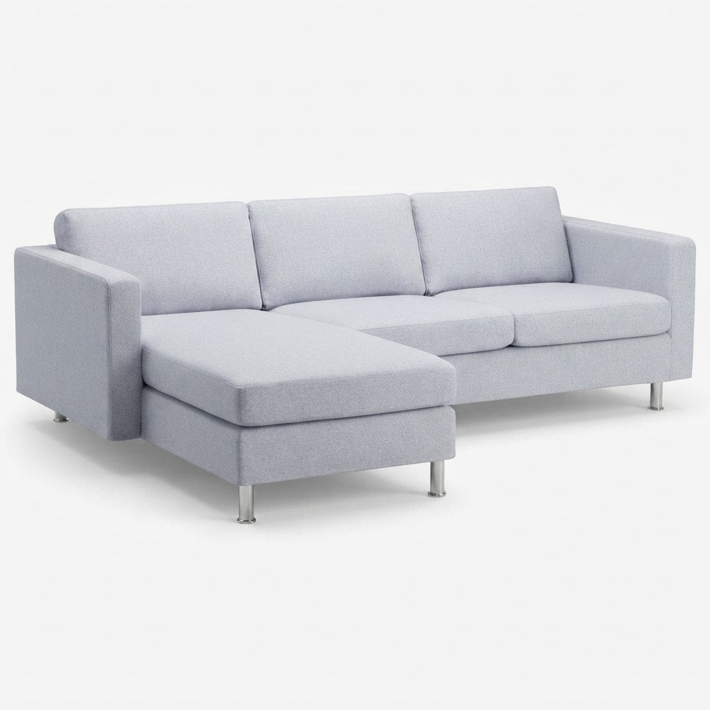 Landskrona 3-zits met chaise longue links Hoes Imperia 5 — Norsemaison [nm-render]