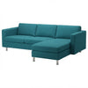Landskrona 3-zits met chaise longue rechts Hoes Imperia 9 — Norsemaison [nm-render]