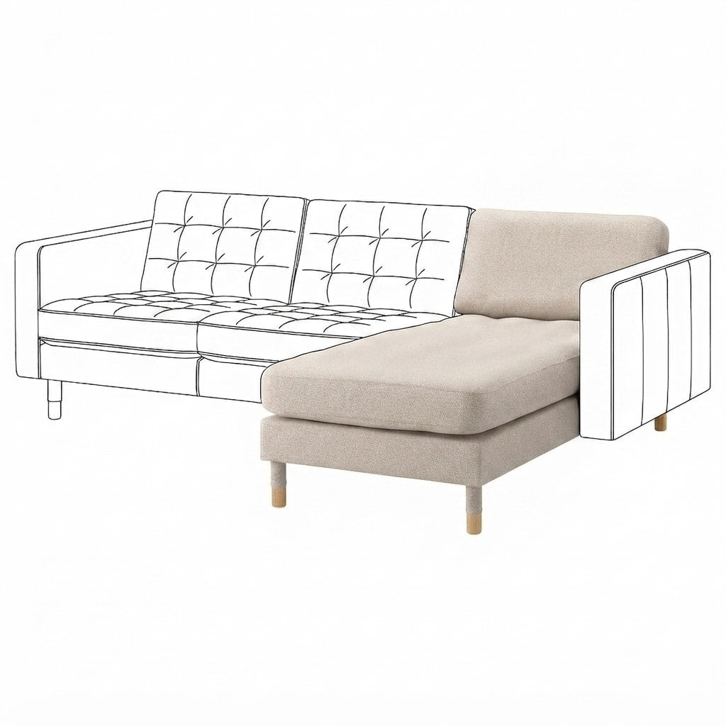 Landskrona Chaise Longue Hoes Imperia 2 — Norsemaison [nm-render]