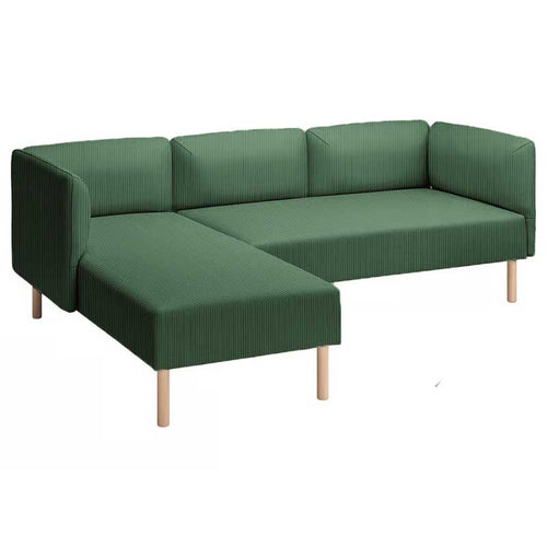 Lillehem 2-zits met chaise longue hoes