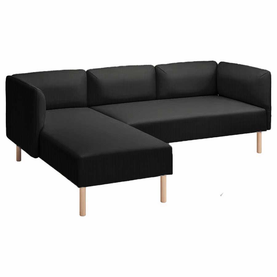 Lillehem 2-seat with chaise longue cover