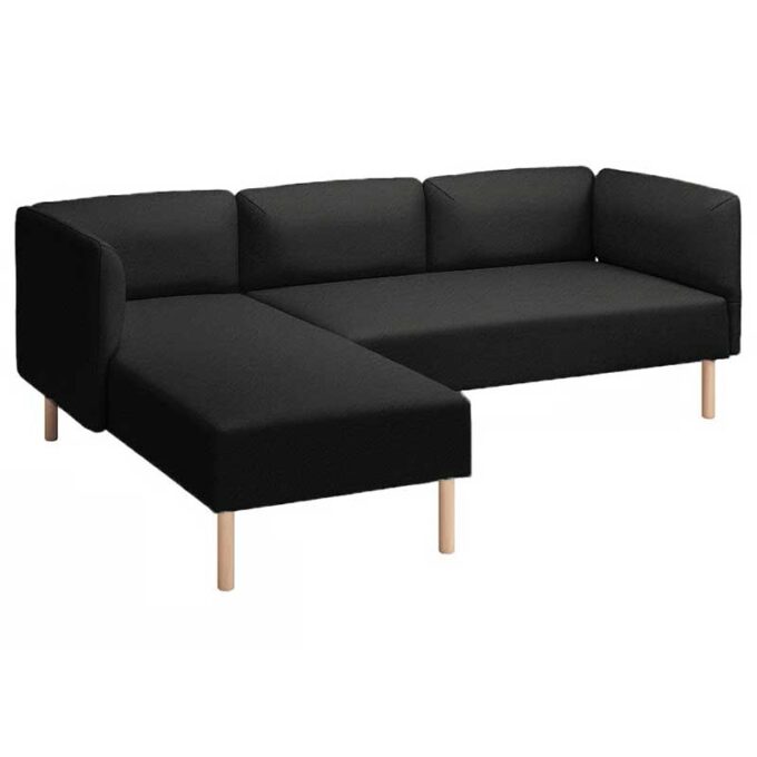 Lillehem 2-seat with chaise longue cover