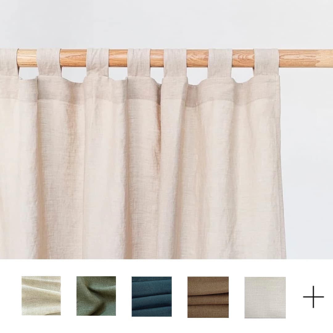 Linnen Lusgordijnen