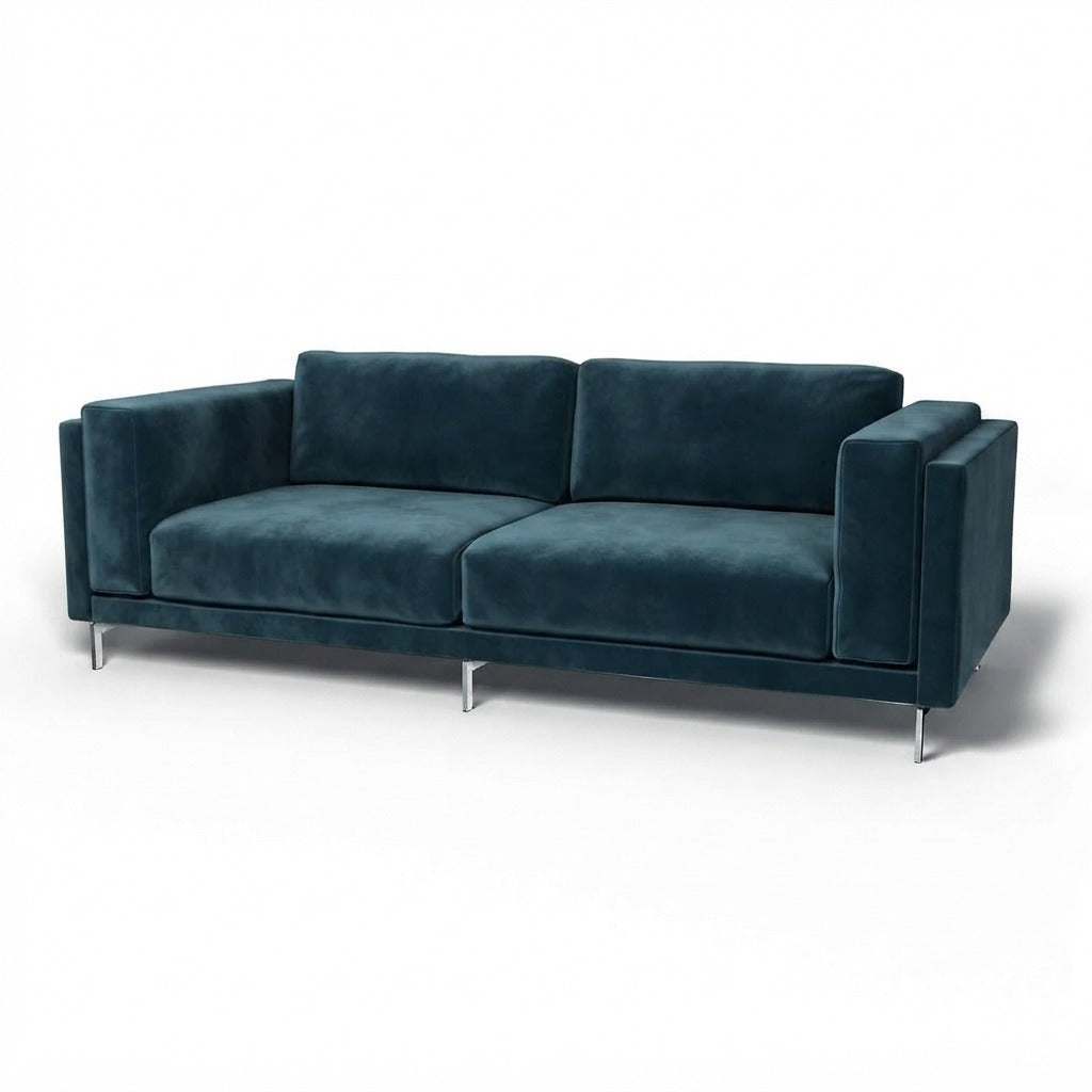 Nockeby 3-zits Fluweel 65 — Norsemaison [nm-render]