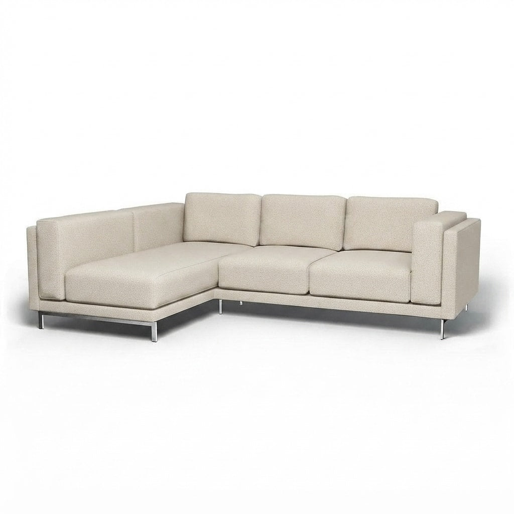 Nockeby 3-zits hoes met chaise longue links Imperia 1 — Norsemaison [nm-render]