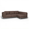 Nockeby 3-zits met chaise rechts Chenille 12 — Norsemaison [nm-render]