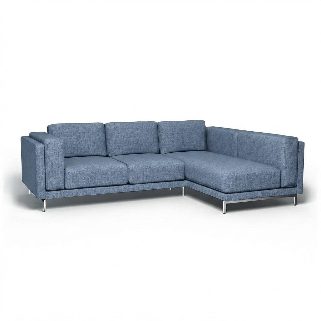 Nockeby 3-zits met chaise rechts Classic 23 — Norsemaison [nm-render]