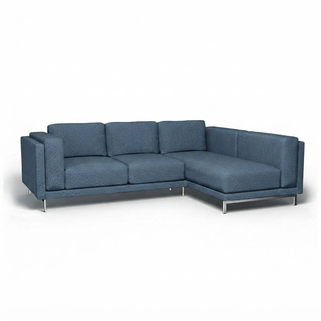 Nockeby 3-zits met chaise rechts Classic 24 — Norsemaison [nm-render]