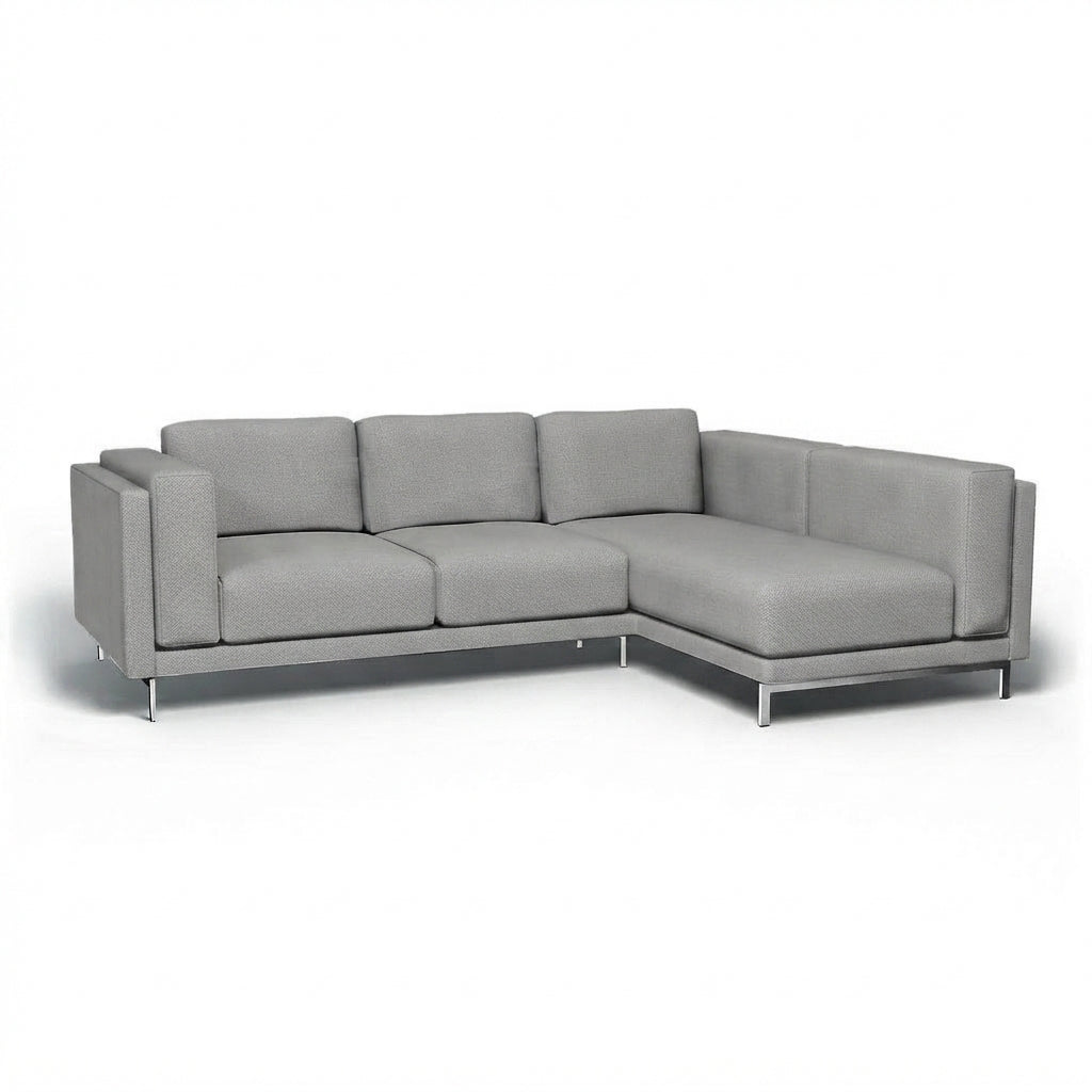 Nockeby 3-zits met chaise rechts Classic 5 — Norsemaison [nm-render]
