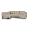 Nockeby 3-zits hoes met chaise longue links