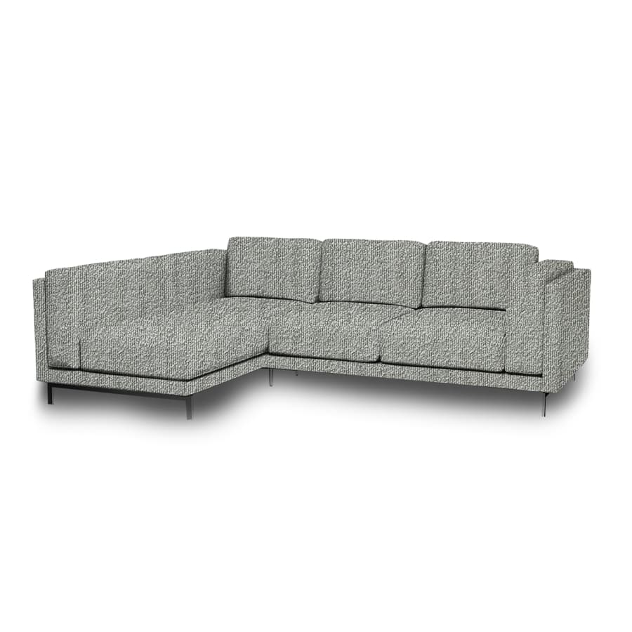 Nockeby 3-zits hoes met chaise longue links
