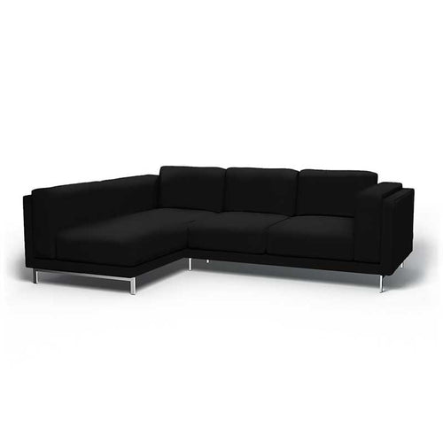 Nockeby 3-zits hoes met chaise longue links