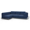 Nockeby 3-zits hoes met chaise longue links