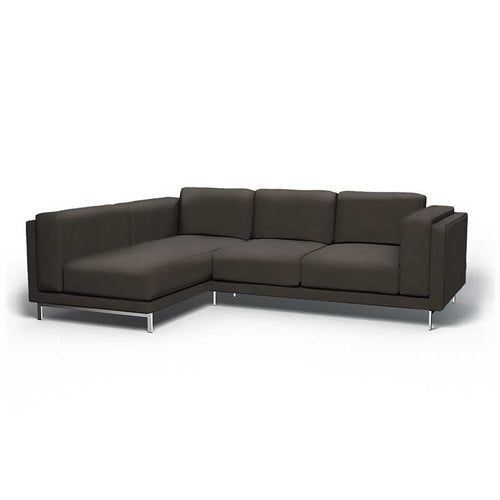 Nockeby 3-zits hoes met chaise longue links