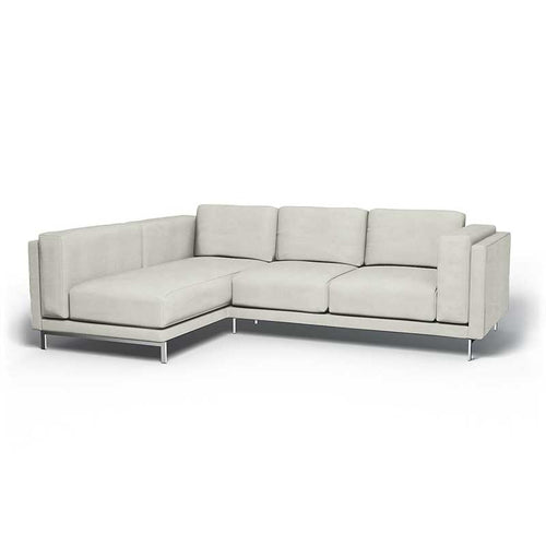 Nockeby 3-zits hoes met chaise longue links