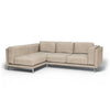 Nockeby 3-zits hoes met chaise longue links