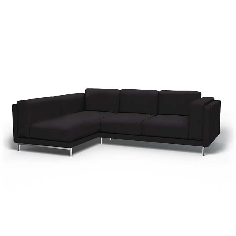 Nockeby 3-zits hoes met chaise longue links