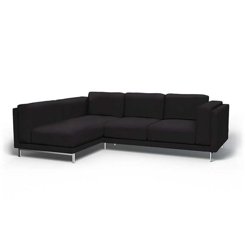Nockeby 3-zits hoes met chaise longue links