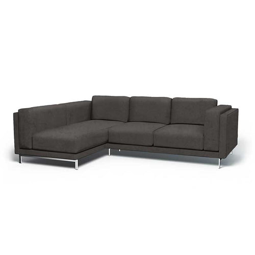 Nockeby 3-zits hoes met chaise longue links