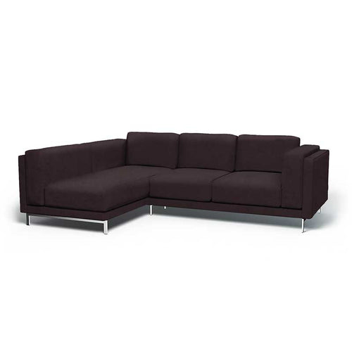 Nockeby 3-zits hoes met chaise longue links