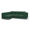 Nockeby 3-zits hoes met chaise longue links