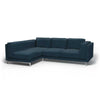 Nockeby 3-zits hoes met chaise longue links