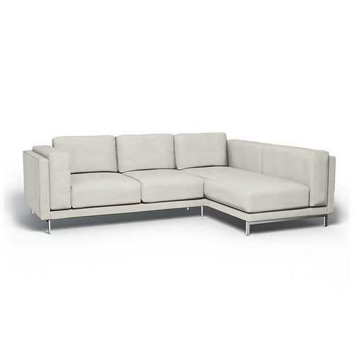 Nockeby 3-zits hoes met chaise longue rechts