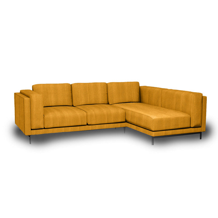 Funda para sofá de 3 plazas Nockeby con chaise longue derecha