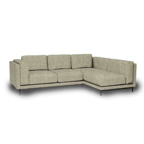 Nockeby 3-zits hoes met chaise longue rechts