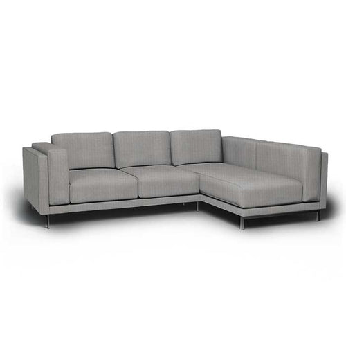 Nockeby 3-zits hoes met chaise longue rechts