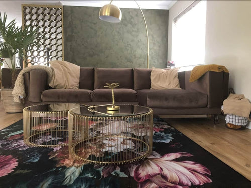 Nockeby 3-zits hoes met chaise longue rechts