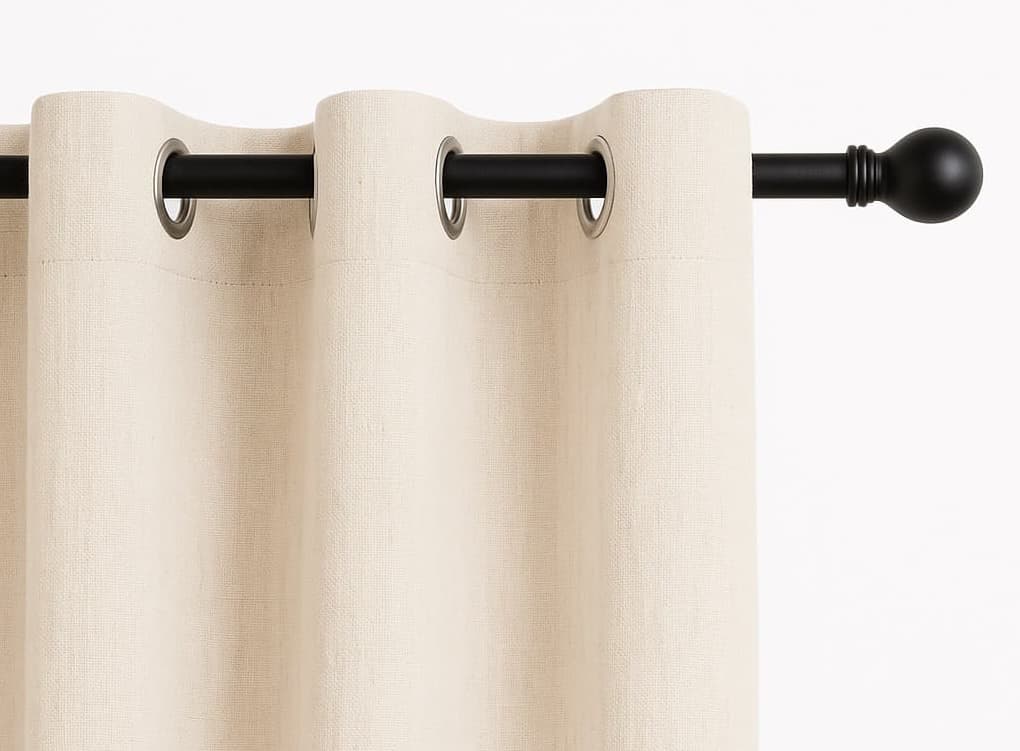 ring curtain black linen norsemaison3 pichi