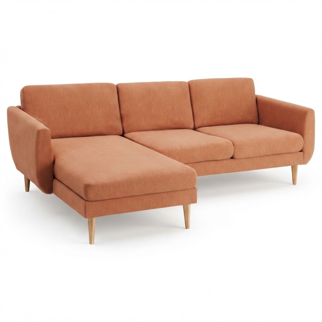 Smedstorp 3-zits met chaise longue hoes links Imperia 4 — Norsemaison [nm-render]